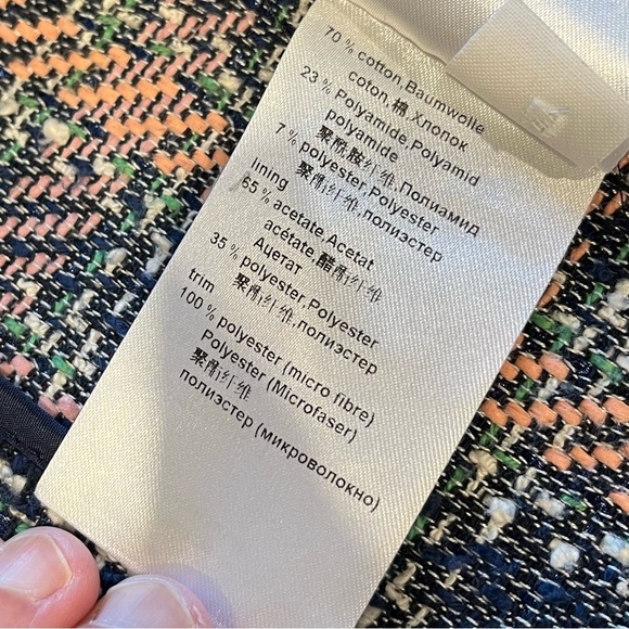 🩷 MARCCAIN Checked Jacket N4 (40 / M-L) - Picture 5 of 12